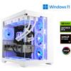CSL-Computer PC da gioco, AMD Ryzen 7 9800X3D, 4700 MHz, GeForce RTX 5070 Ti, 32 GB di RAM DDR5, 2000 GB di SSD M.2, Windows 11 Home, USB 3.2 | M11900H