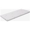 IBIM Srl Topper 120x190 cm per materasso in MemoryFoam - alto 3 cm, sfoderabile, tessuto AloeVera | Correttore H3