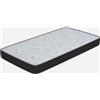IBIM Srl Materasso Singolo 90x200 - Alto 22 cm, Waterfoam, Anallergico, Antiacaro, Traspirante | Summit H22