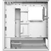 NZXT Case Midi Tower ATX NZXT H5 Flow, bianco, compatto, mesh ultrafine, compatibile con radiatori da 360 mm, per gaming e creazione di contenuti