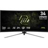 MSI MAG 345CQRF E20 (3440 x 1440 pixel, 34"), Monitor, Nero