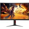AOC CQ27G4Z2 (2560 x 1440 pixel, 27"), Monitor, Rosso, Nero