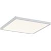 Paulmann 92949 Pannello LED " Areo " angolare, con lampada da soffitto da 1x12 Watt, Bianco opaco, in materiale plastico, per soggiorno, 3000 K