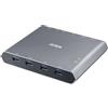 ATEN Interruttore Dock KVM a 2 porte 4K DisplayPort USB-C con passaggio di alimentazione (Aten 2-Port Switch U) [US3311-AT-G]