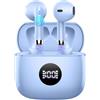 zakotu Cuffie Bluetooth Auricolari Bluetooth 5.4, 2026 HiFi Stereo Cuffie Wireless | 60 Ore di Autonomia, 4 Microfoni ENC per Chiamate Nitide, LED Display, Compatibili con iOS e Android, IPX7