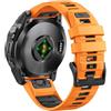 ANBEST Cinturino per Garmin Fenix 7/6/6 Pro/5/8 47mm, Cinturino 22mm Quick-fit Silicone per Fenix 7 Pro/5 Plus/Forerunner 965/955/945/935/Epix 2/Pro 47mm