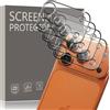 Gelaasso 4 Pezzi Pellicola Protettiva per iPhone 17 Pro Max Fotocamera, Senza Bolle Anti Graffi Morbido, Anti-Impronte, Compatibile cover HD Chiaro Opaca Protezione