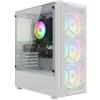 STGSivir PC Gaming Fisso, Core i7 8ª Gen, RTX 3060 12G, 32G DDR4,1T SSD | Computer Gaming per Streaming, Editing Video, Compiti, fino a 4.1 GHz, WiFi 6, BT 5.0, 4K,HDMI,Win11 Pro, Case ARGB,Bianco