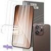 Gelaasso 3+2 Pezzi Pellicola Protettiva per OPPO Reno 15 Pro Max 5G [Non Vetro Temperato], flessibile per Schermo (3 pz) e Fotocamera (2 pz), Installazione Facile, Anti Graffi