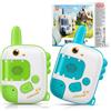 Wootoyz Dinosauro Walkie Talkie per Bambini, Giochi Bambini 3 4 5 6 7 8 Anni Walkie Talkies Esterno Giocattoli Dinosauro Regalo Bambino 3-8 Anni Giochi Bambino 3-8 Anni Regalo Compleanno Bambini Giocattoli