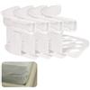 flintronic 4 PCS Clip di Fissaggio per Lenzuolo, con Strisce di Bloccaggio, Materasso Angoli Antiscivolo per Lenzuolo, per di Fissaggio Angoli Lenzuola Mantieni I Fogli Fermi E Stretti