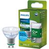 PHILIPS Classic ultra-efficient LED bulb with energy efficiency class A, GU10 bulb, replaces 50W, cool white light, non-dimmable