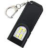 EBUYFIRE Torcia LED Mini Ricaricabile,Luce di Segnalazione Mini con Portachiavi | 25g,6,8cm,magnete e clip, rosso/blu strobe, per pesca, auto, campeggio, officina, Attività all'Aperto/Emergenza