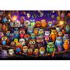 HUADADA Puzzle da 1000 pezzi per adulti - motivo gufo, puzzle classico con stampa opaca, regalo di alta qualità per gli appassionati di puzzle