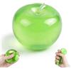 Gigquake Verde Apple Taba Squishy, Giocattolo Squeezable a Forma Mela per Adulti e Bambini