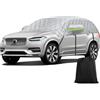 LMYSUFI Copertura Mezza Auto Antigrandine per Volvo XC90 2002-2026 | Telo Copriauto Inverno Estate Copri Auto, Resistente ai Raggi UV
