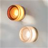 DARHYN Lampada da parete moderna a LED Soggiorno Decorazione in gelatina ambrata Applique da parete Corridoio Studio Sala da pranzo Decorazione della casa Dispositivo grigio fumo