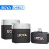 BOYA BY-M1V Microfono lavalier wireless per iPhone 15/16 Dispositivi Android USB-C Smartphone Registrazione Youtube Streaming live Vlog