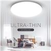 CANMEIJIA Plafoniere moderne a pannello a LED 165-265V Lampada da soffitto a LED per soggiorno Camera da letto Cucina Illuminazione a LED Decorazioni per la casa Lampada da pannello a LED