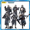 JOY TOY JOYTOY Warhammer 40K 1/18 Action Figure Astra Militarum Death Korps of Krieg Veteran Squad - Modellino Anime da Collezione