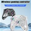 NONE Controller Wireless CM-619 Compatibile con iOS/Android/PC/Switch2, Gamepad a Doppio Motore con Luci Abbaglianti e Pulsanti Programmabili