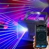KYAAO Proiettore Laser RGB a Colori Completi con Animazione, Controllo Bluetooth APP DMX512 per DJ, Bar, Club, Concerti e Palcoscenici, 3W 5W