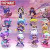 POP MART Tattiche originali POPMART Teamfight Serie Little Legend 2a scatola cieca alla moda Figure di alta qualità Decorazione Regali a sorpresa Giocattoli