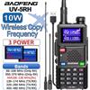 Baofeng UV-5RH Aggiornato, Walkie Talkie 10W, Banda Aerea, Copia Frequenza Wireless, Lunga Portata, Caricatore Type-C, Radio Ricetrasmittente UV 5R per Radioamatori
