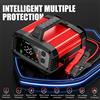 Lpnove Caricabatterie Portatile 25A/15A per Auto e Moto 12V/24V, Caricatore Intelligente per Batterie al Litio, AGM, GEL, Piombo-Acido, LiFePO4