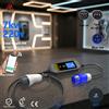 GWUYU7KW Caricatore EV Portatile 32A Tipo 2 IP65 con Schermo da 2,8 Pollici, Pulsante Regolabile, Wallbox con Controllo APP, Stazione di Ricarica per Auto Elettriche