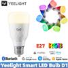 Yeelight Lampadina LED Intelligente Yeelight D1 RGB a Colori E27, Connessione Bluetooth, Dimmerabile 2700-6500K, 1300lm, Controllo Vocale Intelligente per App Apple Home