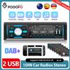 podofo Autoradio Podofo 1Din, Lettore MP3, Lettore Multimediale Android per Auto, Audio Bluetooth, Stereo Musicale, FM/AM/RDS/DAB, USB/SD