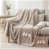 BenasciuttiCasa Plaid Divano Noisette 120x160 Joy Dogs Pile e Agnellato