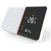 BecaSmart Serise 005 Termostato per Caldaia WiFi Programmabile Intelligente, Termostato da Parete Intelligente per Riscaldati a Gas/Acqua,Compatibile con Alexa e Google