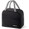 Aucuu Borsa Termica, Borsa per il Pranzo, per Bambini, Piccola Borse Termica per Viaggi, Mini Borse Frigo Pieghevole e Impermeabile Interno in Alluminio