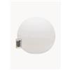 8SEASONS Lampada da terra LED dimmerabile per interni ed esterni Shining Globe con cambio colore - Bianco