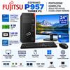 Pc Completo FUJITSU ESPRIMO P957 Ricondizionato i7-6700T Monitor 24
