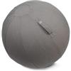 MOOMA - Gym Ball Pilates Ø 75 cm, Palla Fitness con Rivestimento Sfoderabile e Lavabile