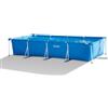 Intex Piscina fuori terra con struttura rettangolare intex rectangular frame blu 450x220x84 cm i.2 - cod. 28273np