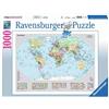 Ravensburger Spielverlag Ravensburger 15652 Ravensburger Puzzle della mappa politica del mondo 1000 pezzi