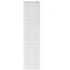 vidaXL Tende veneziane bianche, 55 x 250 cm, barra da 35 mm