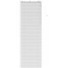 vidaXL Tende veneziane bianche, 70 x 250 cm, barra da 35 mm