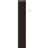 vidaXL Tende veneziane marrone scuro, 50 x 250 cm, barra da 35 mm