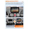 Selius Autoradio Doppio DIN - Schermo Android 14 da 9 pollici - 8 GB di RAM, 128 GB di memoria