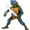 NECA - Action figure di Leonardo delle Tartarughe Ninja, altezza 38 cm, con accessori