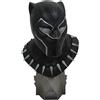 Diamond Select Busto di Black Panther, collezione Diamond Select Legends in 3D, basato sui fumetti Marvel, scala 1:2, altezza 25 cm, edizione limitata