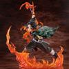 BANDAI SPIRITS Tamashii Nations, linea Demon Slayer, personaggio Tanjiro Kamado e Kyojuro Rengoku, action figure Figuarts ZERO, altezza 19,5 cm