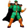 Jada Toys, action figure di M. Bison da Street Fighter II, personaggio "Player 2", altezza 17 cm, articolata e con accessori