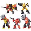 Hasbro Set Combiner Predaking di Transformers: Power of the Primes di Hasbro, con 5 figure Predacon, altezza 45 cm