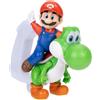 Jakks Pacific, la serie "Super Mario Galaxy", personaggio Mario e Yoshi, figura da collezione, 19 cm